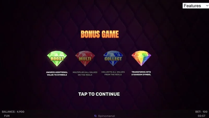 3 Sparking Crowns παιχνίδι μπόνους